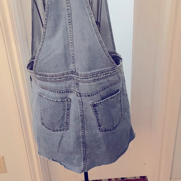 Jean skirt overalls - Picture 6 of 12